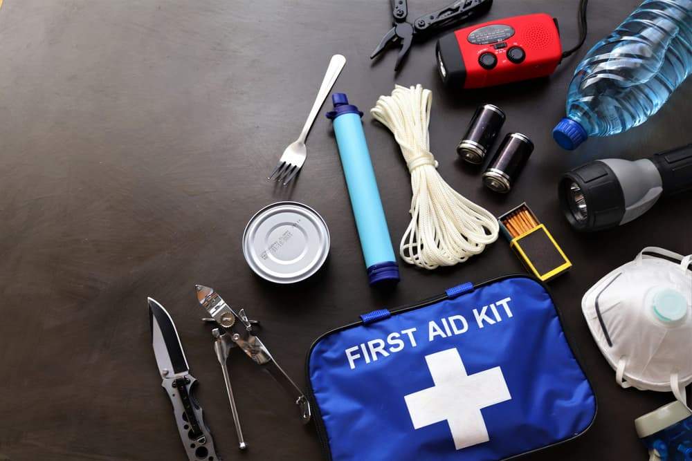 First Aid Kit for a Hurricane