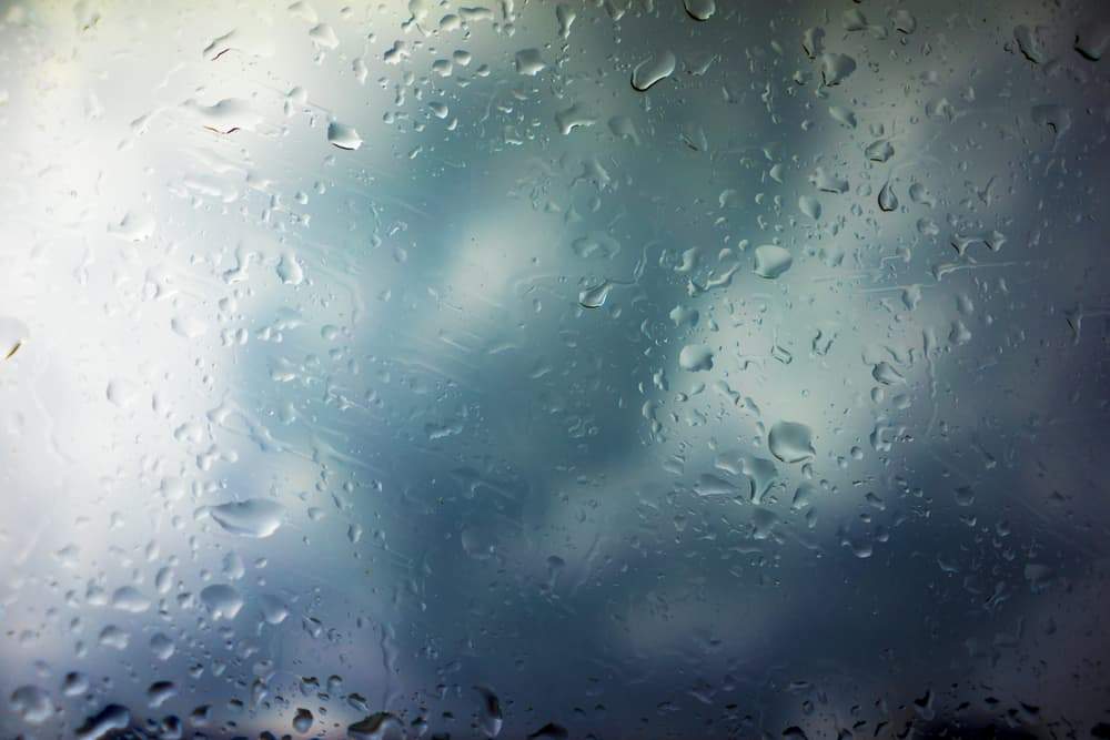 Impact Window with Water on the Outside