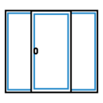 Icon - Horizontal Rolling Windows