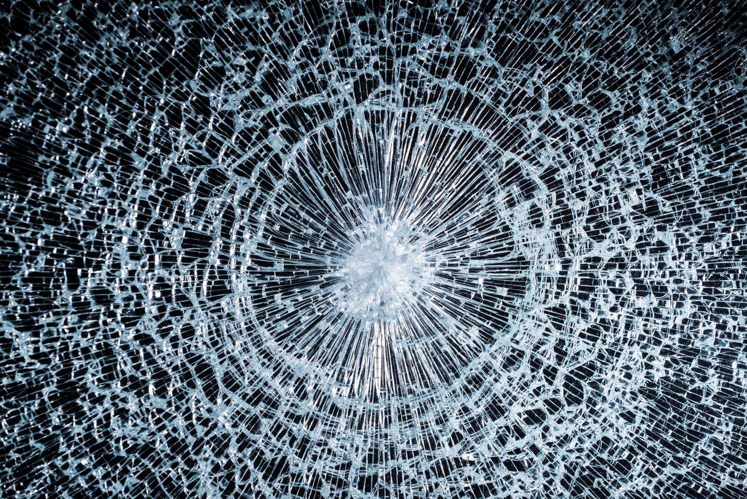 broken glass