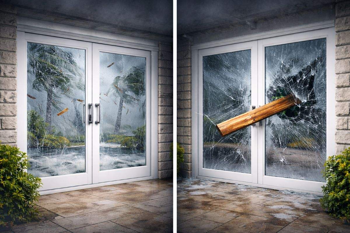 Hurricane Impact Doors vs. Standard Doors