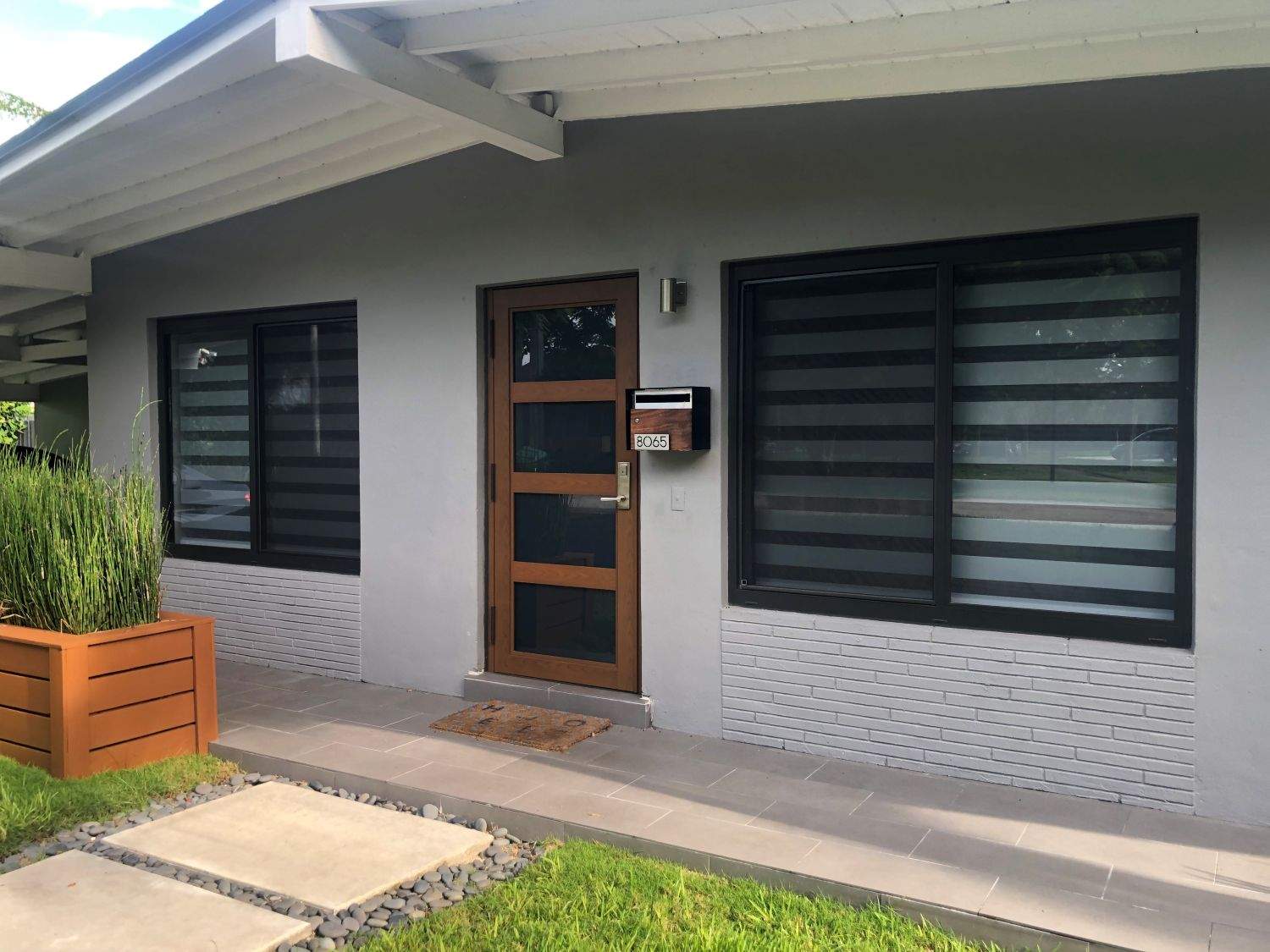 residential house with Impact windows