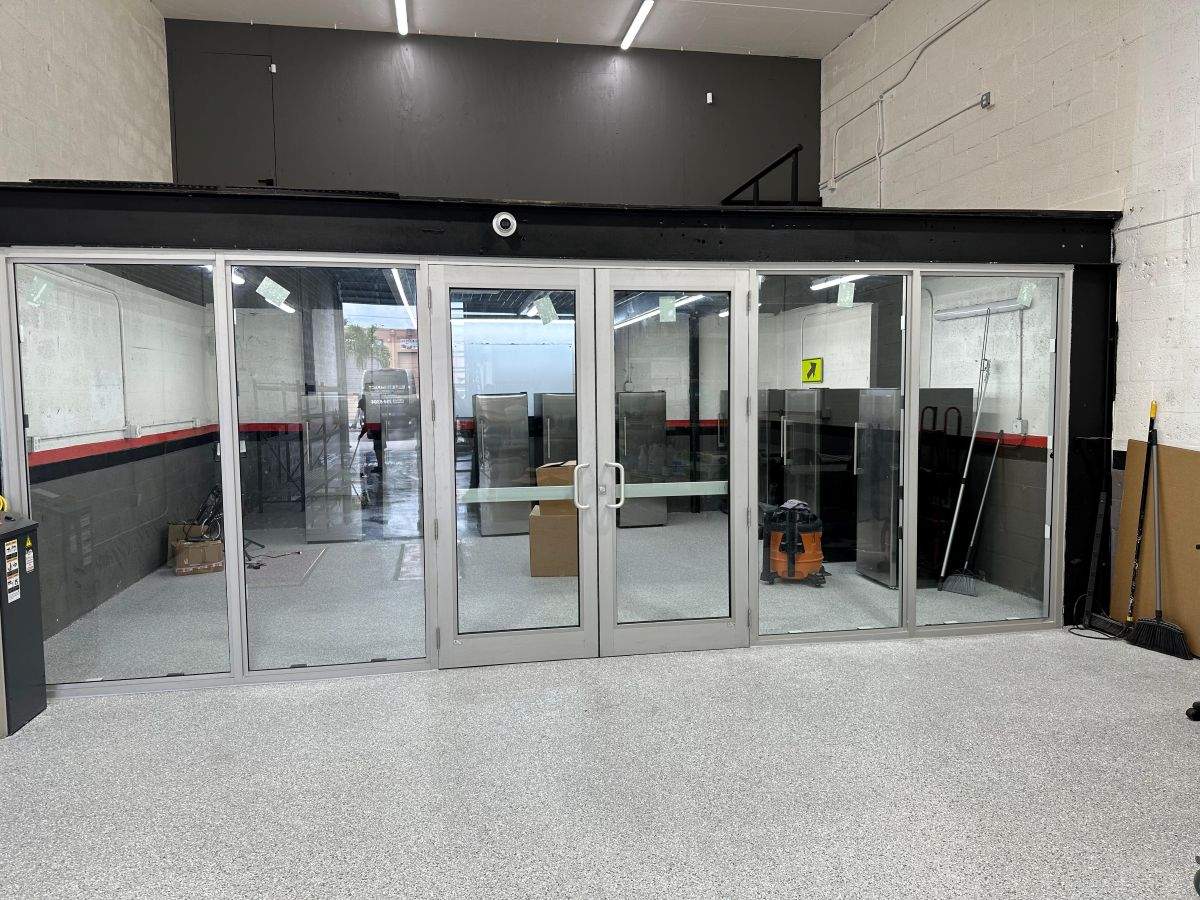 Mr Glass door